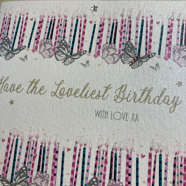 WC Female Candles Birthday Card