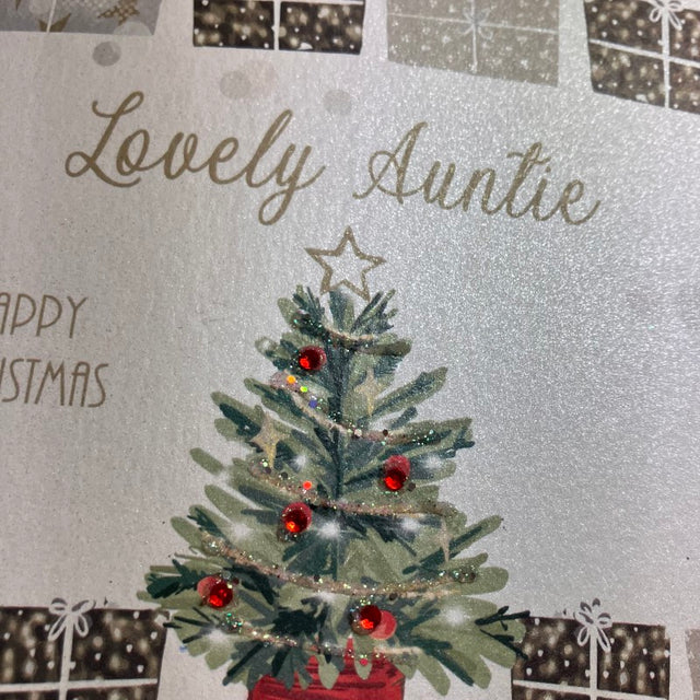 Lovely Auntie Christmas Card