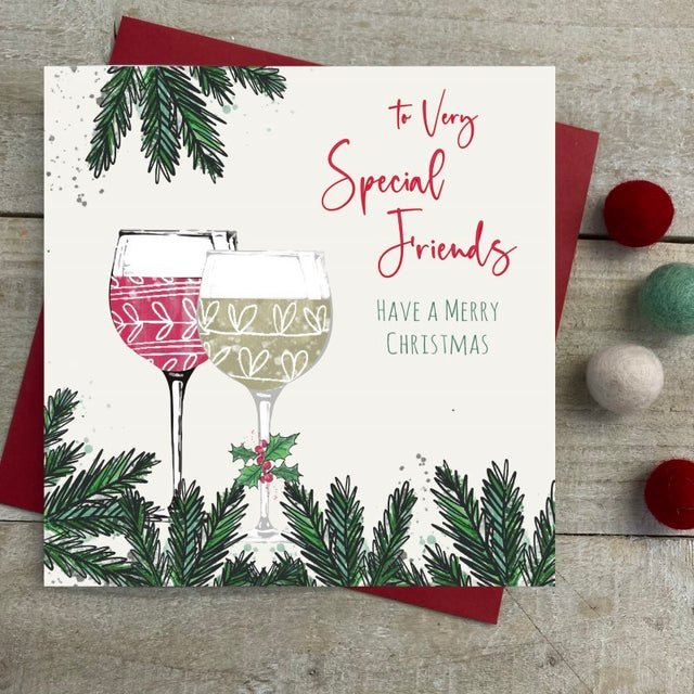 WC Special Friends Glasses Christmas Card