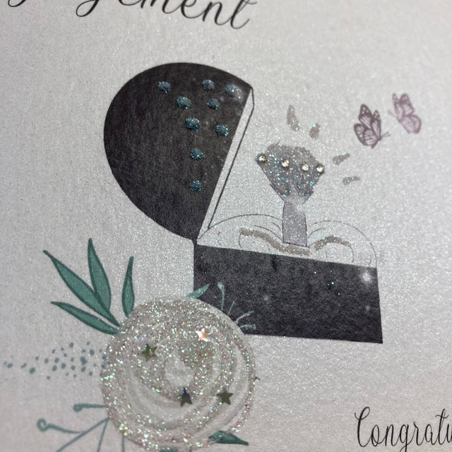 Ring in Box Engagement Card