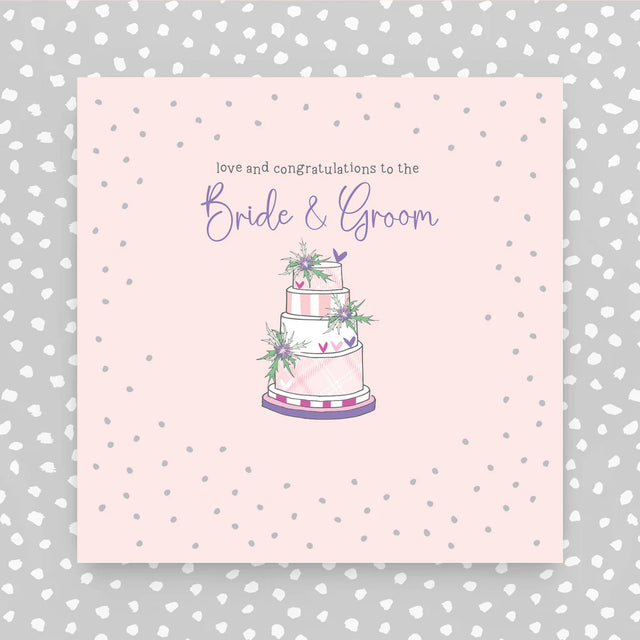 Wee Congratulations Bride & Groom Card