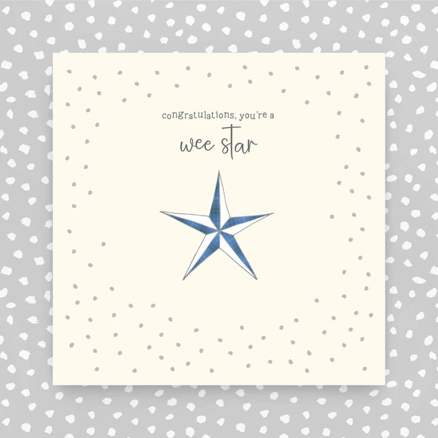 Congratulations Wee Star Card