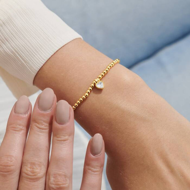 Joma A Little Hppy 50th Birthday Bracelet - Gold