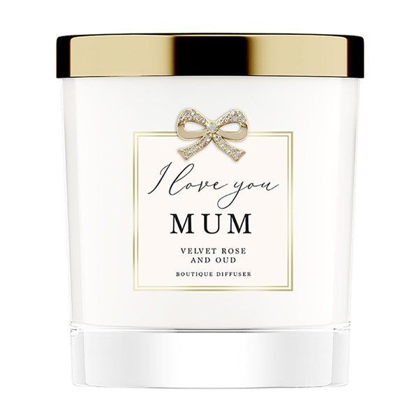 Love You Mum Candle - Velvet Rose & Oud