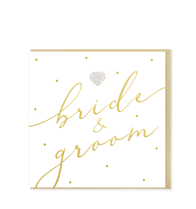 Bride & Groom Wedding Card