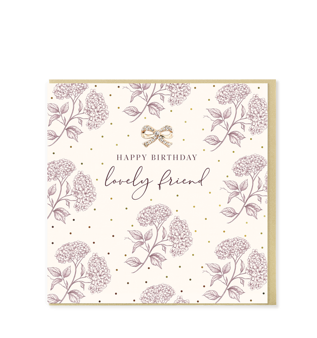 Happy Birthday Lovely Friend Card