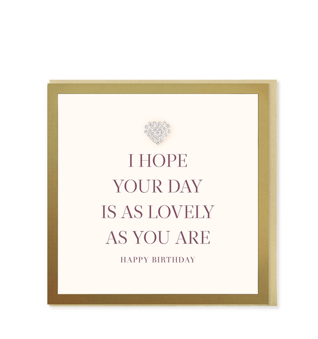 Lovely Birthday Card