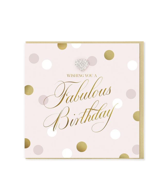 Wishing You A Fabulous Birthday Card