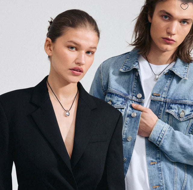 Pilgrim Intent Necklace - Silver Plated