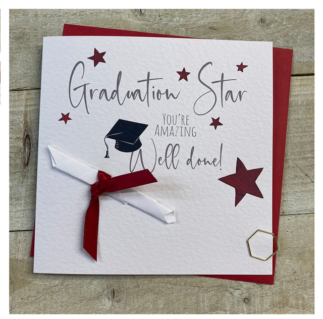Graduation Well Done - Stars Card