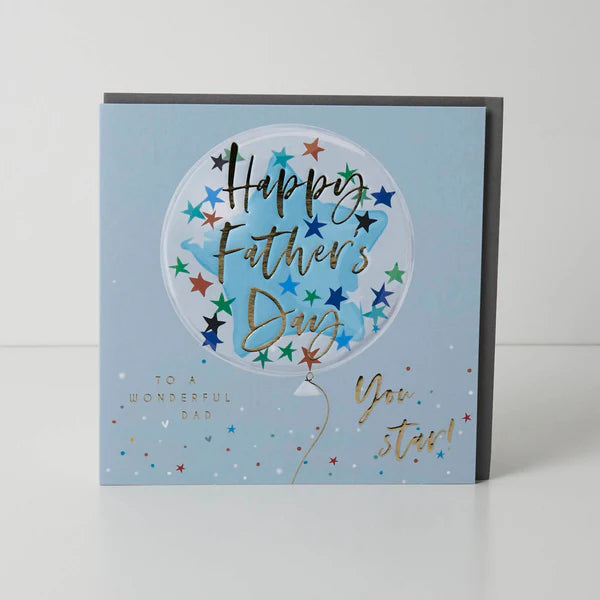 Balloon Fathers Day Card