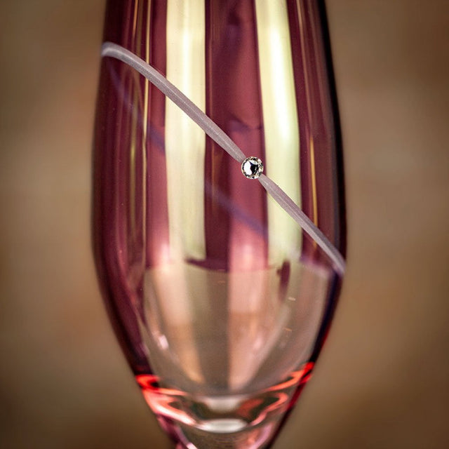 Dartington Celebrate Ruby Flutes - Set Of 2