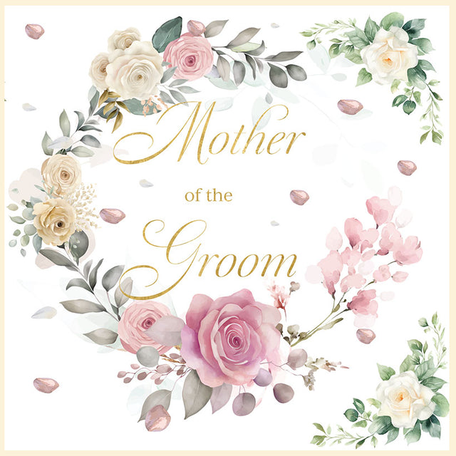 Mother of the Groom Wedding Card