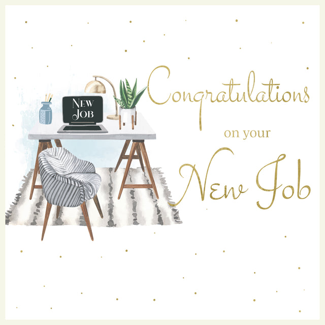 Congratulations on New Job Card
