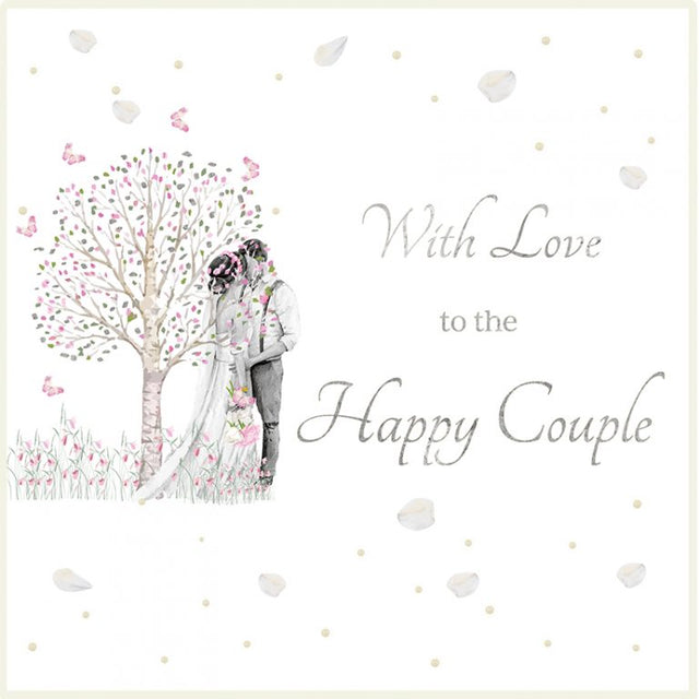 With Love Happy Couple - Wedding Card