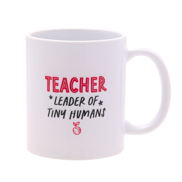 “Leader of Tiny Humans” Teacher Mug