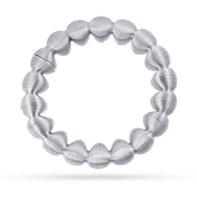 Tubogas Stellar Stainless Steel Elastic bracelet - Silver