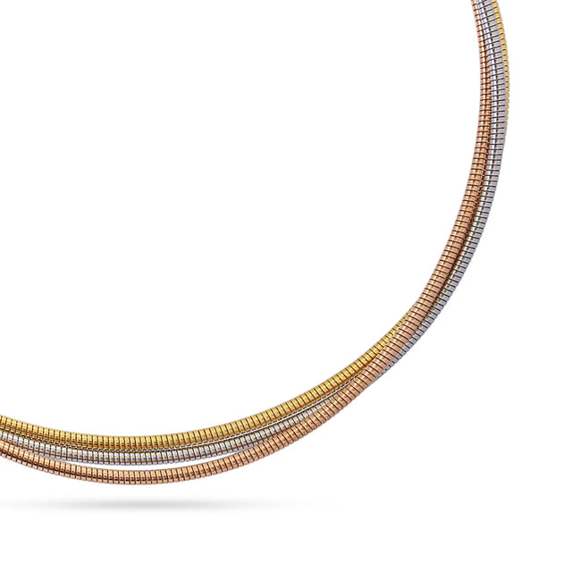 Tubogas Mirage Metallic Multi Chain Necklace