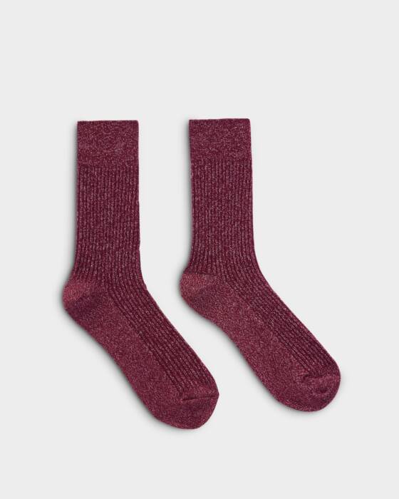 Katie Loxton Gift Boxed Sparkle Socks - Cherry Red