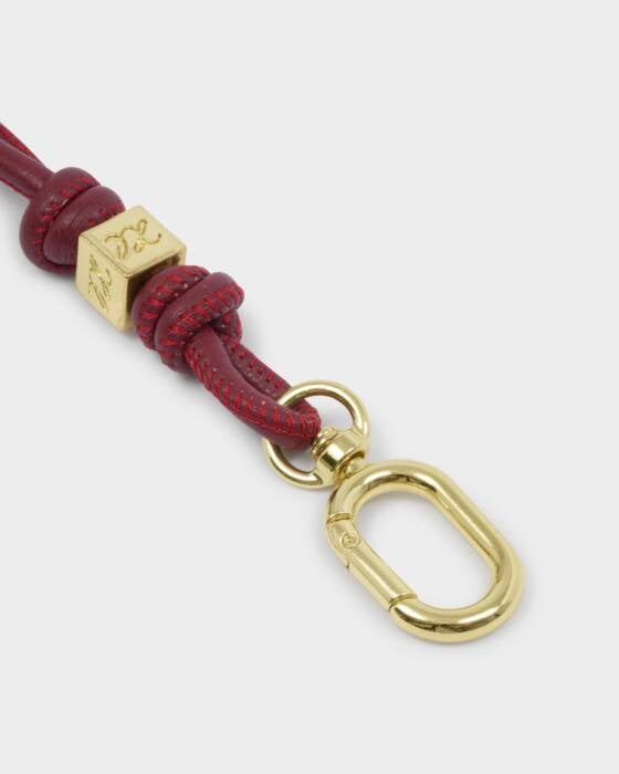 Katie Loxton Gia Bag Charm Keyring - Cherry