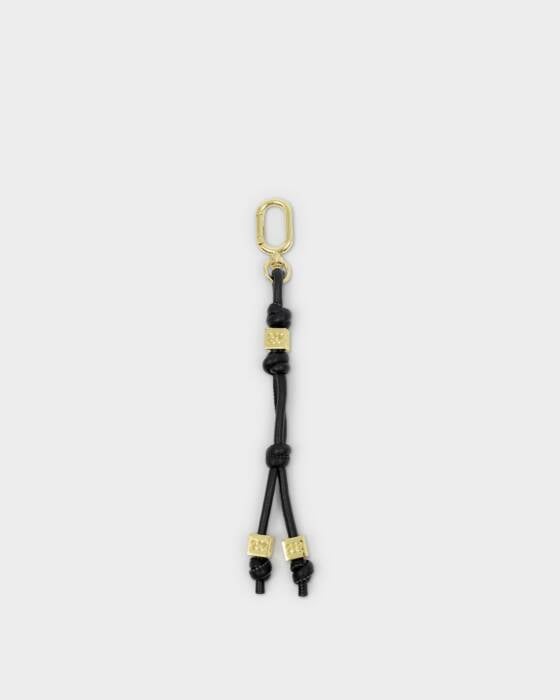 Katie Loxton Gia Bag Charm Keyring - Black