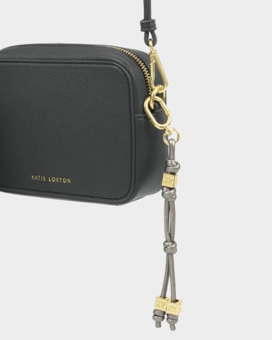 Katie Loxton Gia Bag Charm Keyring - Pewter