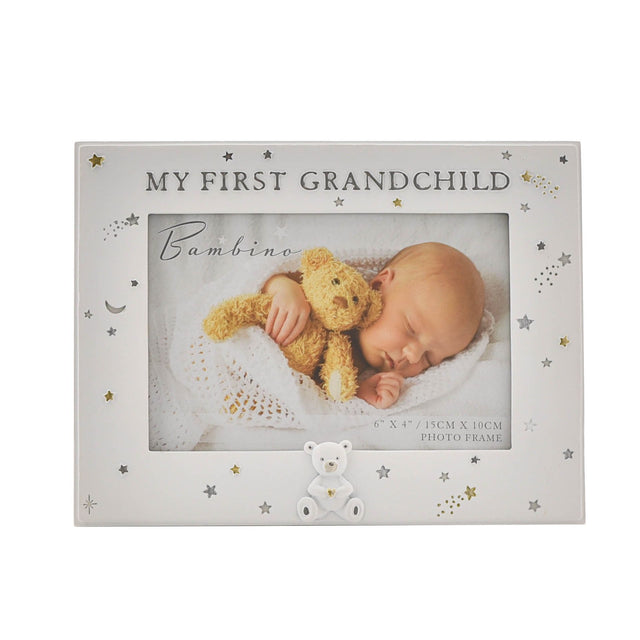 First Grandchild Resin Photo Frame 6x4
