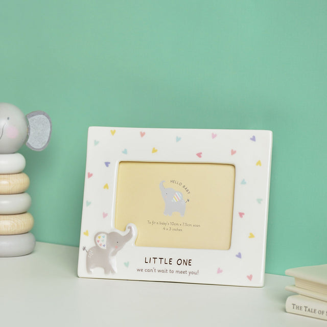 Baby Scan Ceramic Frame