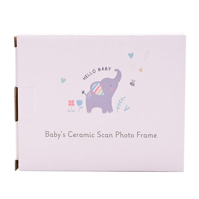 Baby Scan Ceramic Frame