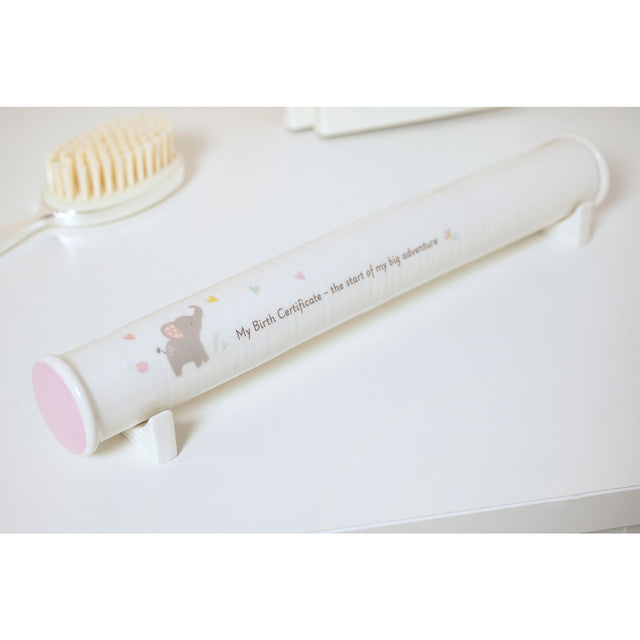 Baby Girl Certificate Holder