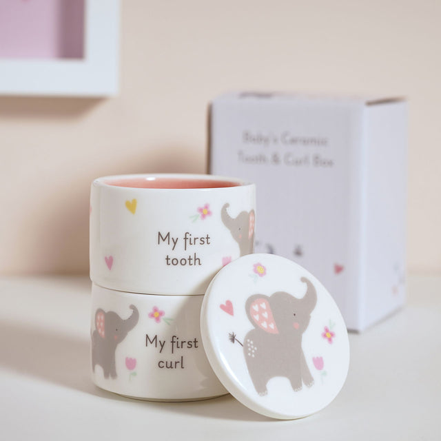 Baby Girl Tooth & Curl Set