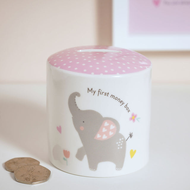 Baby Girl Money Box