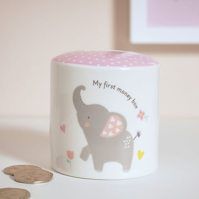 Baby Girl Money Box