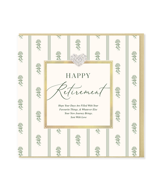 Happy Retirement Large Card