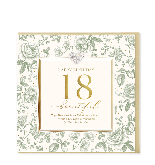 18 Beautiful Birthday Large Card
