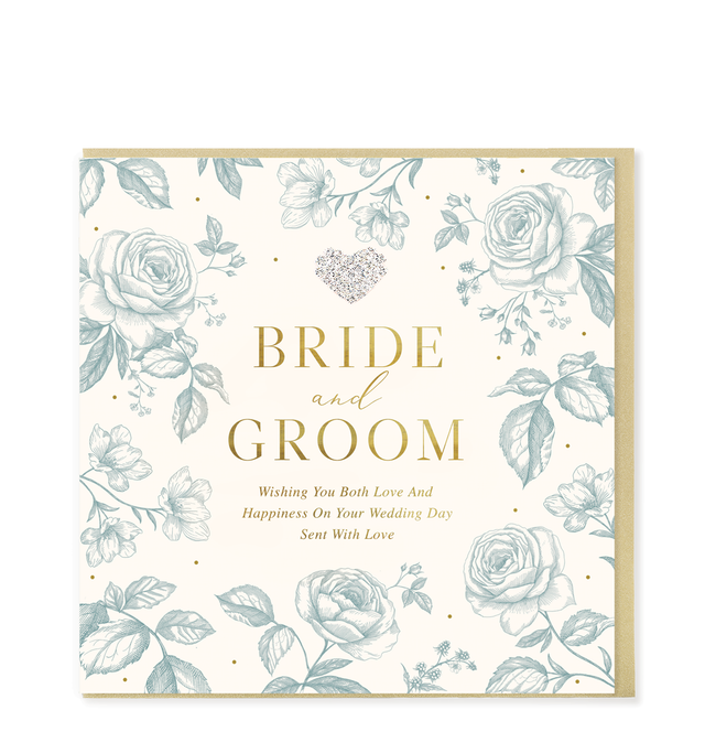 Bride & Groom Large Card
