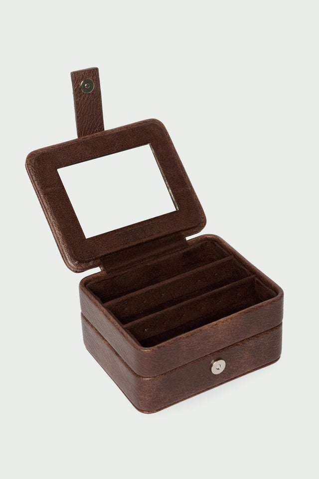 Small Jewellery Box - Chocolate