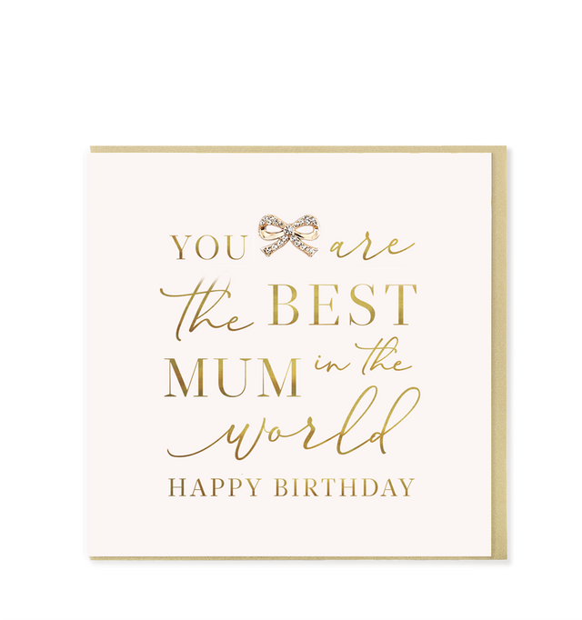 HD Best Mum Birthday Card