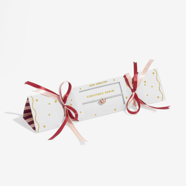 Joma Christmas Cracker - Christmas Robin Bracelet