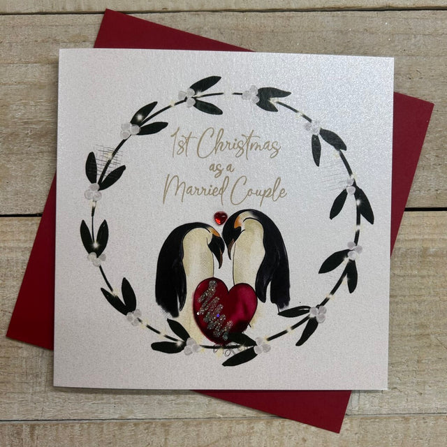 1st Christmas as a Married Couple Card