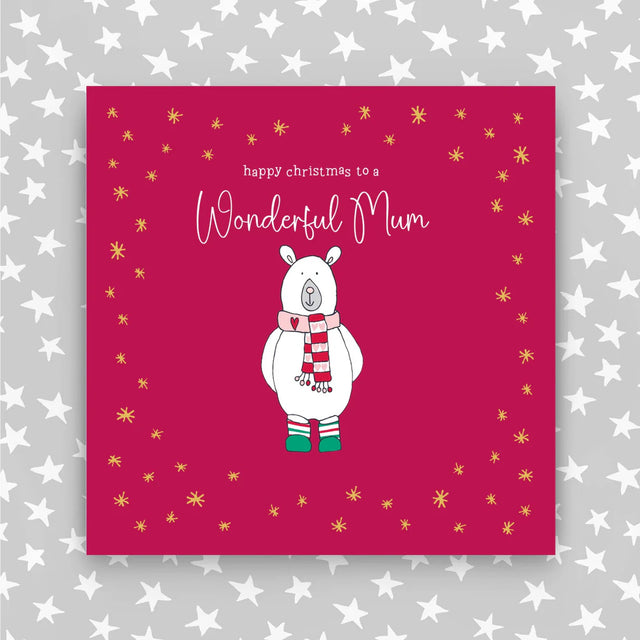 Happy Christmas To a Wonderful Mum Card