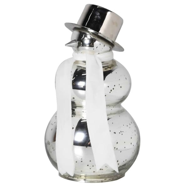 Silver Snowman - Small