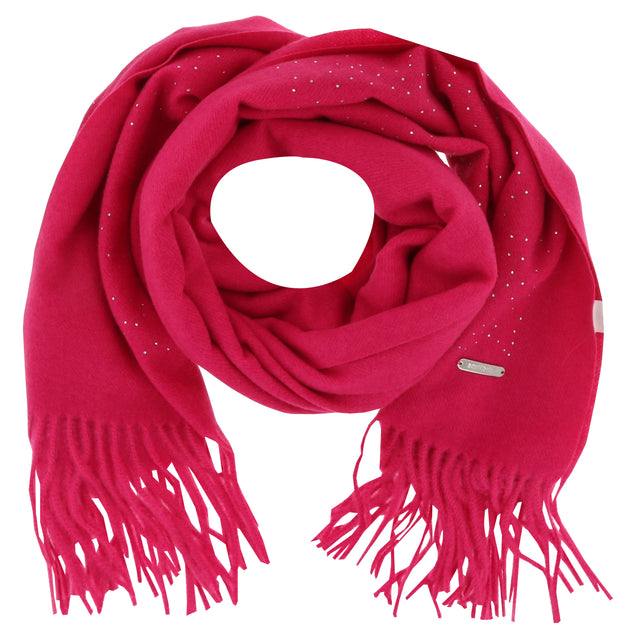 Sparkle Soft Feel Boxed Scarf - Pink