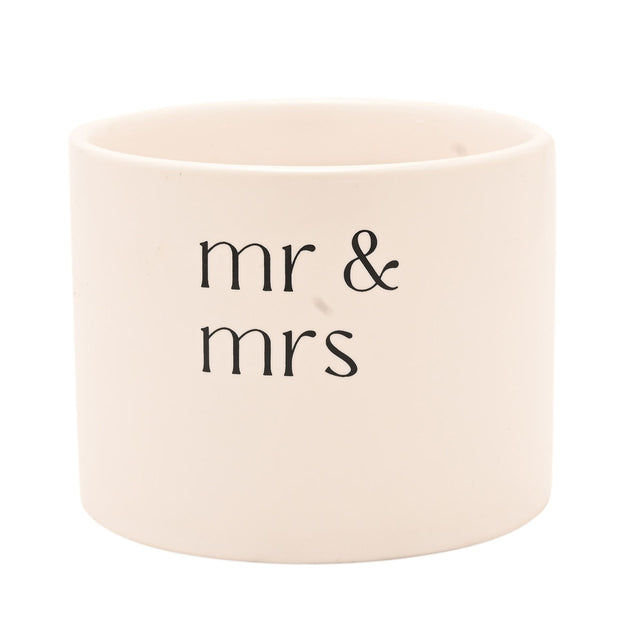 Double Wick Candle - Mr & Mrs