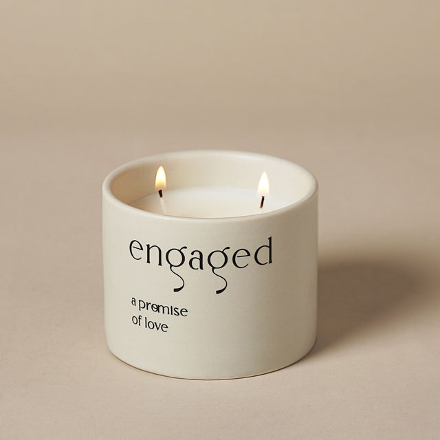 Double Wick Candle - Engaged