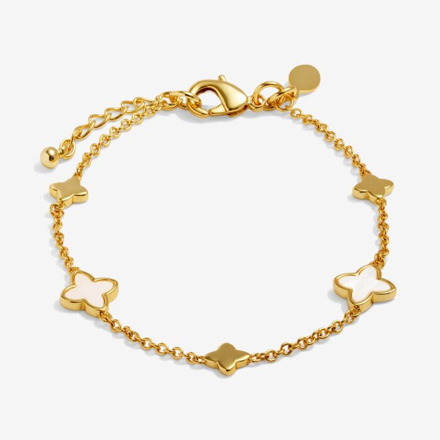 Joma Mother Of Pearl Clover Bracelet