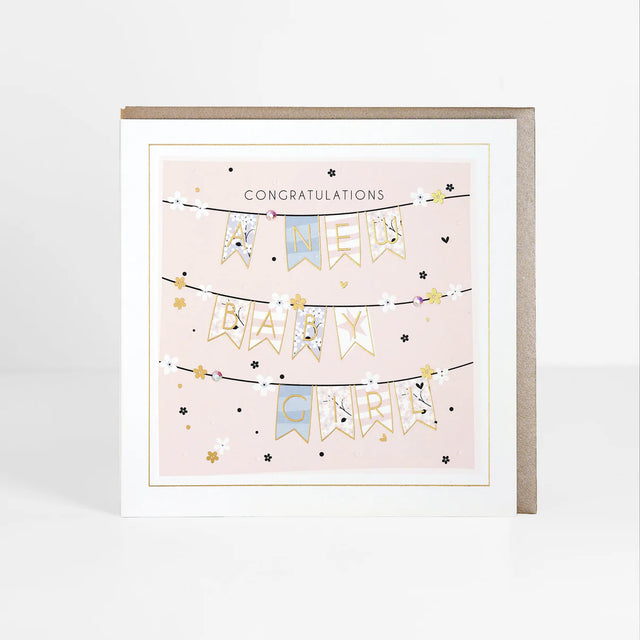 New Baby Girl Card