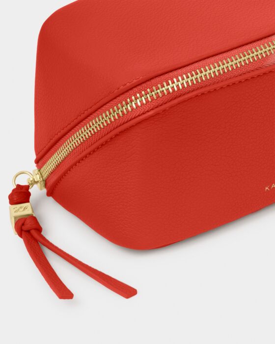 Katie Loxton - Fold Out Mirror Make Up Bag - Deep Orange