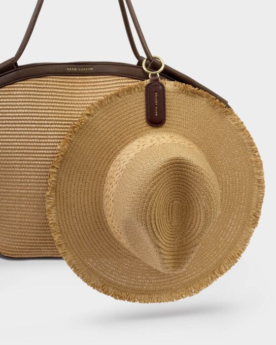 Katie Loxton Magnetic Bag Clip - Chocolate