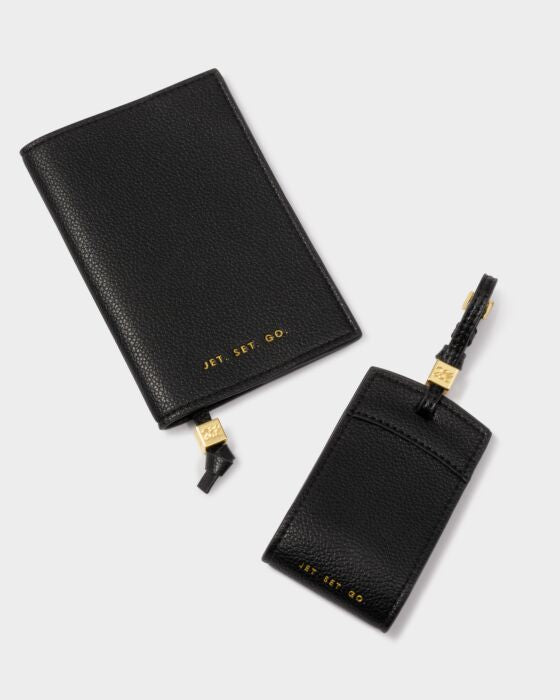 Katie Loxton Passport Cover Black